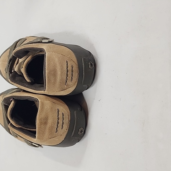 TEVA Ryley 6054 Cross Strap Hiking Trail Brown Suede Shoes Snap Slip On 8 - Picture 4 of 6